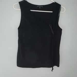 black anthropolgie top